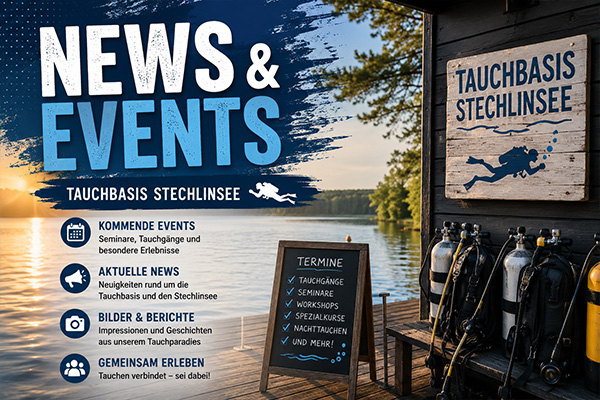 Schnuppertauchen im Stechlinsee